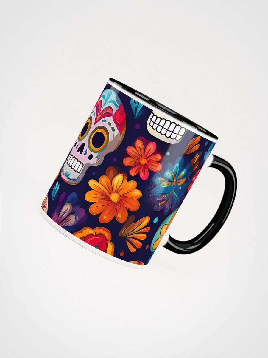 Ceramic Mug with Color el Día de los Muertos product image (35)