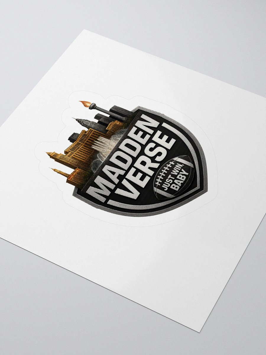 JUST WIN BABY MADDEN VERSE STICKER product image (3)