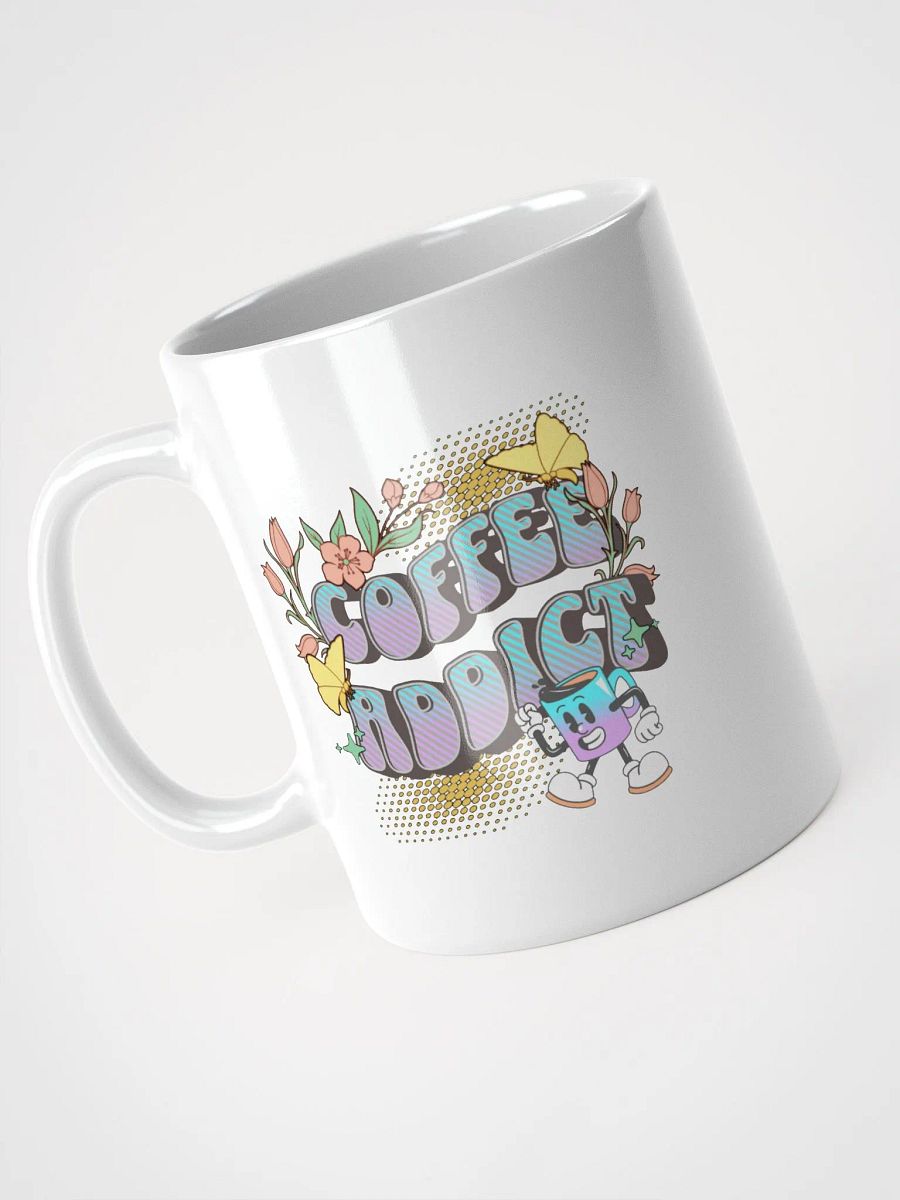 Coffee Addict Mascot Mug Whimsical Mug product image (2)