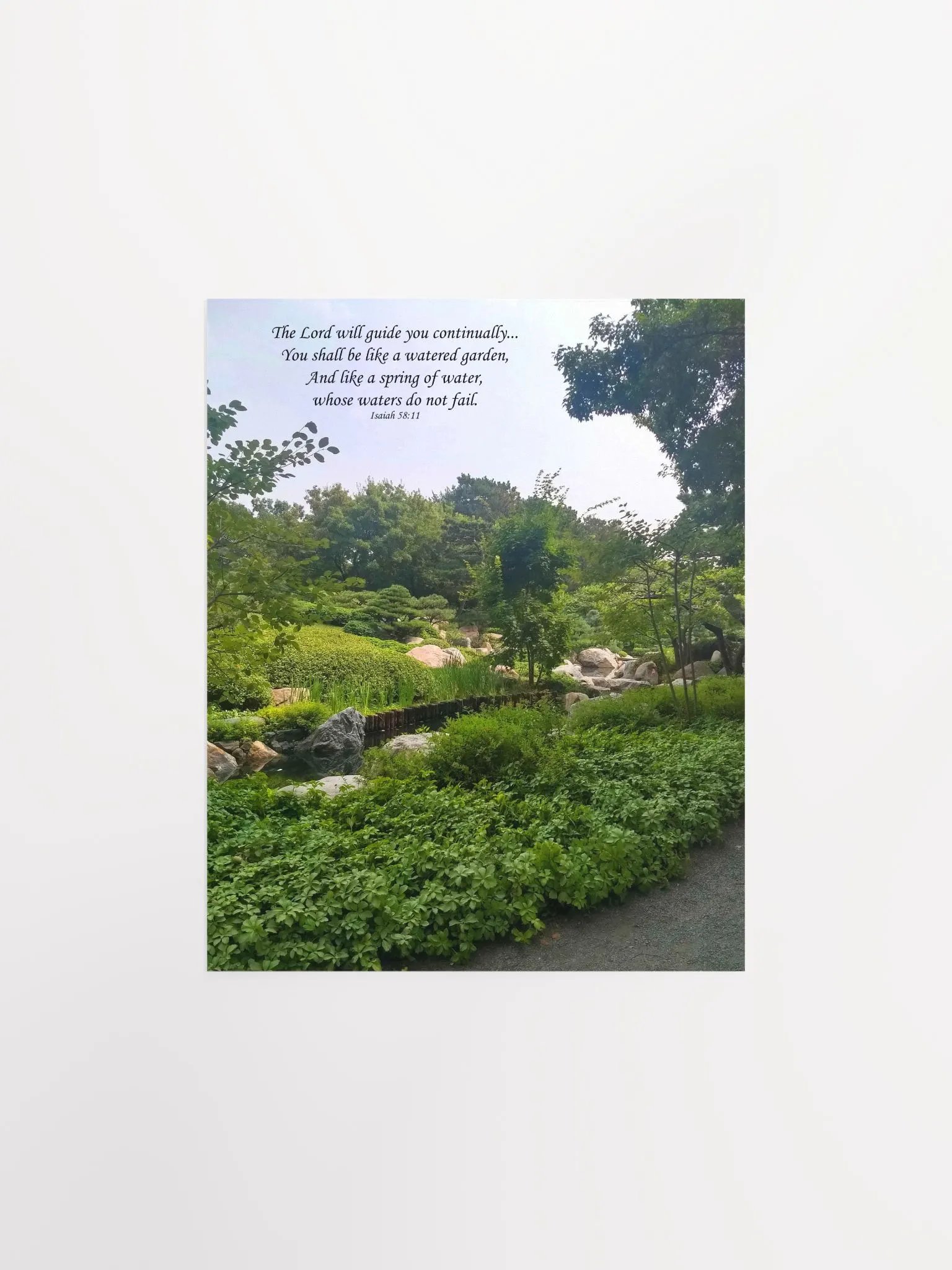 Lord will guide - Print product image (1)