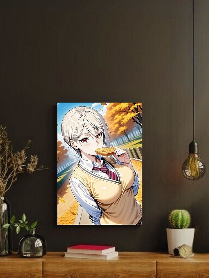 Food Wars Alice Autumn Taiyaki – Glossy 8x10 Metal Print product image (2)