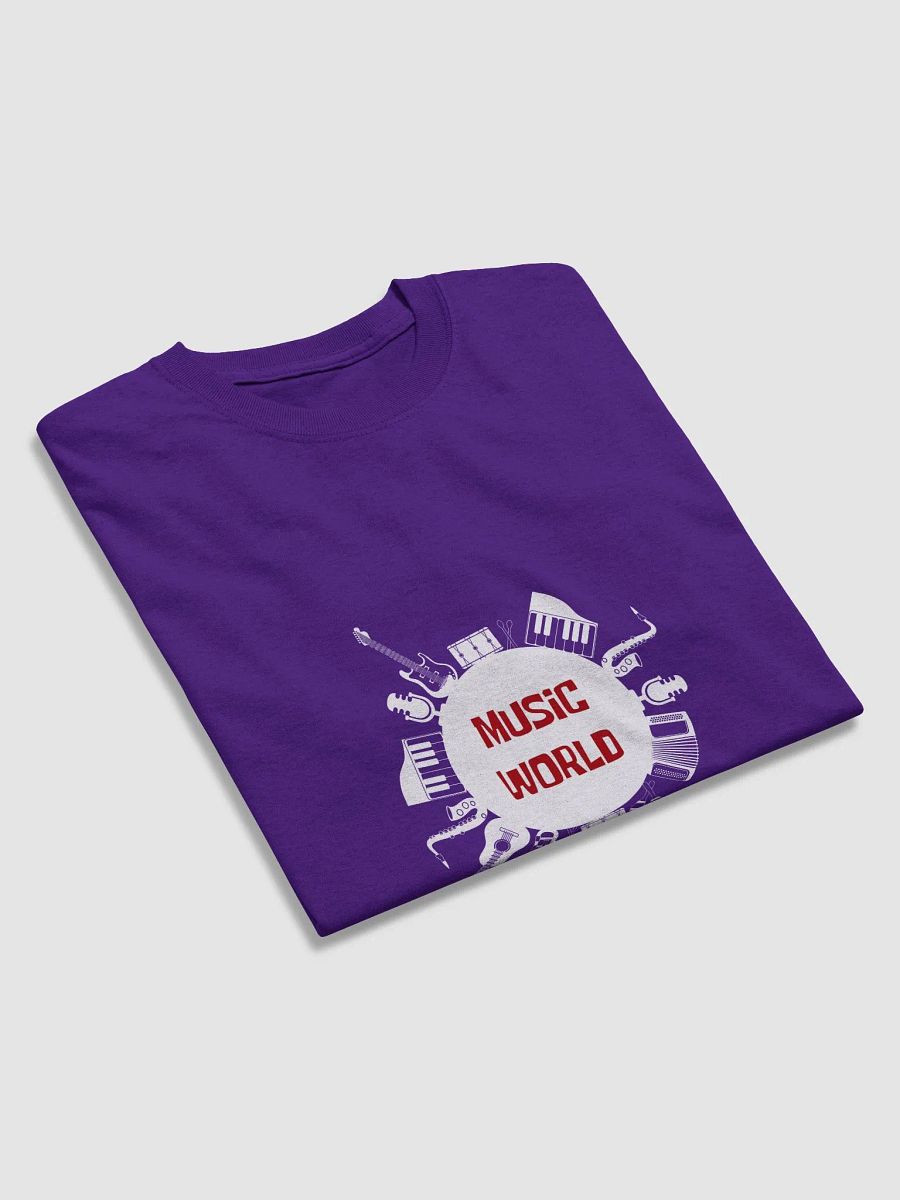 Music World | Instrument-Themed Design T-Shirt product image (37)