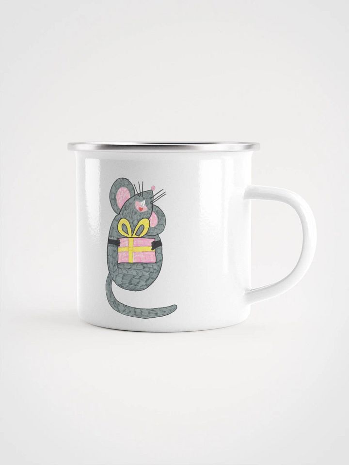 Present mouse enamel mug product image (1)
