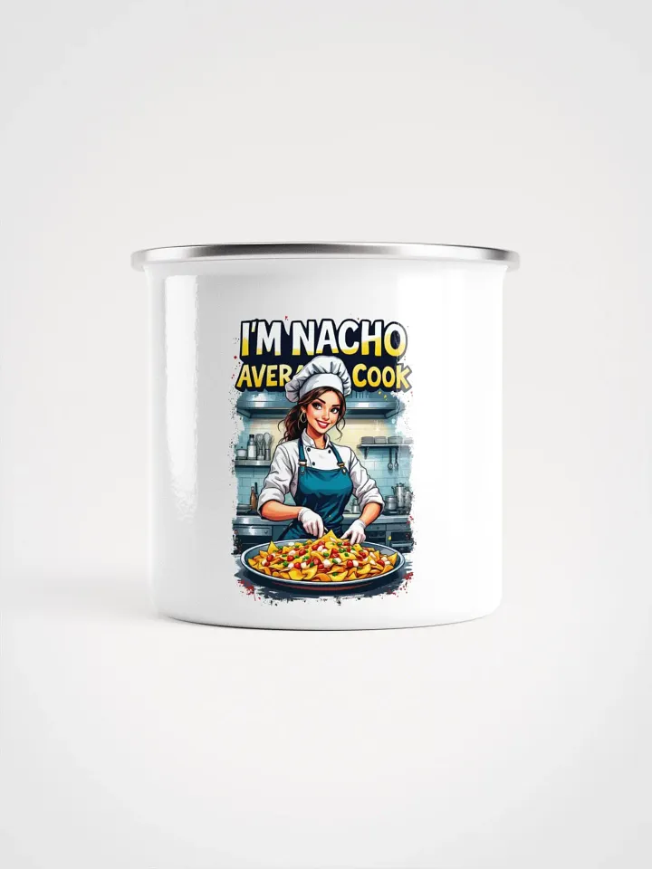 Nacho Average Cook Enamel Mug product image (2)