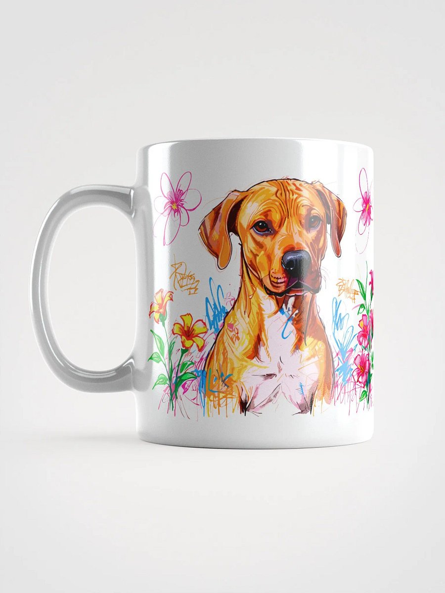 Scribbles Rhodesian Ridgeback 8 , Mug product image (11)