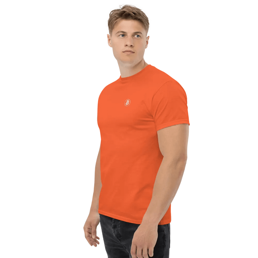 Embroidered ₿ T-Shirt product image (7)
