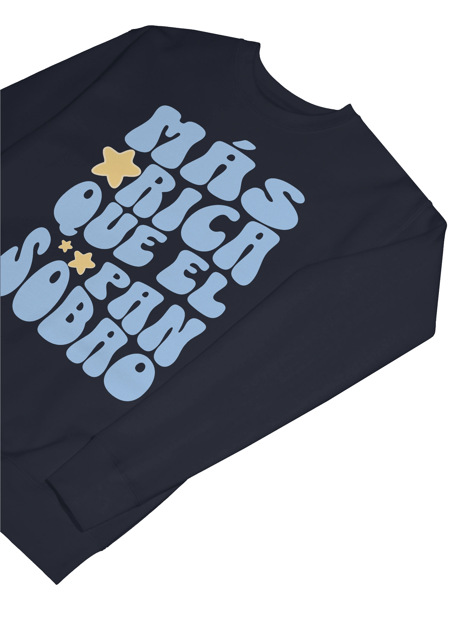 Más Rica Que El Pan Sobao Premium Crewneck Sweatshirt product image (5)