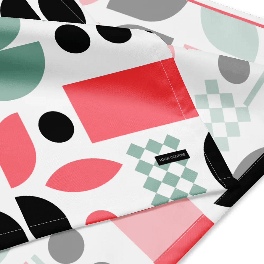 Geometric Harmony Print Bandana product image (2)