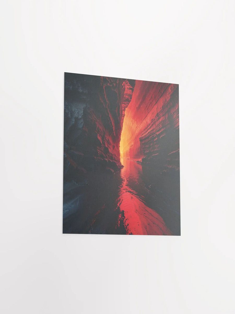 Fiery Canyon Glow Poster product image (35)