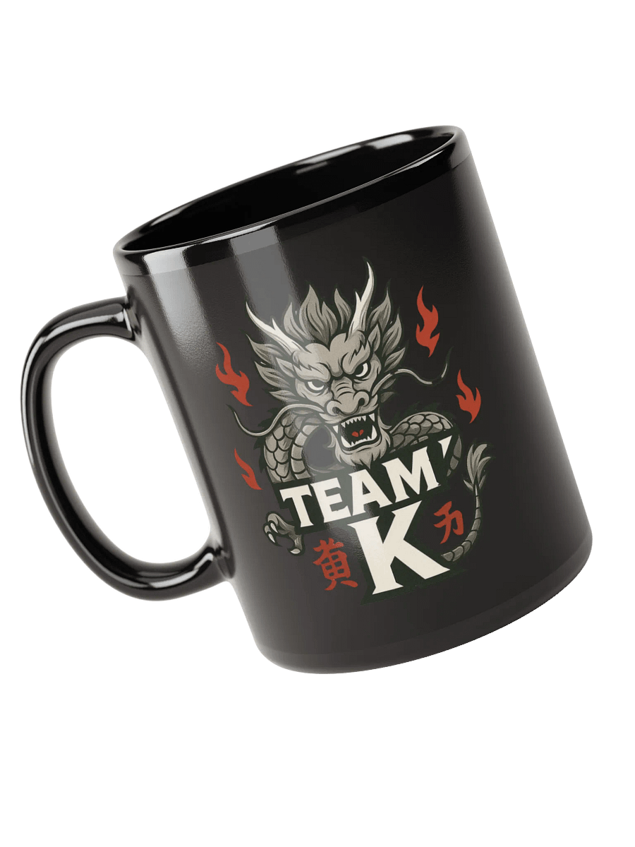 Team K China Black Mug product image (6)