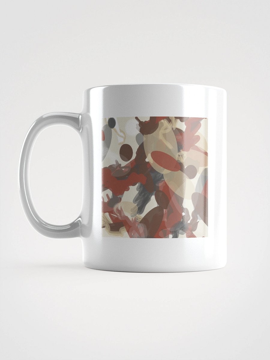 Dynamic Shapes White Glossy Mug product image (6)