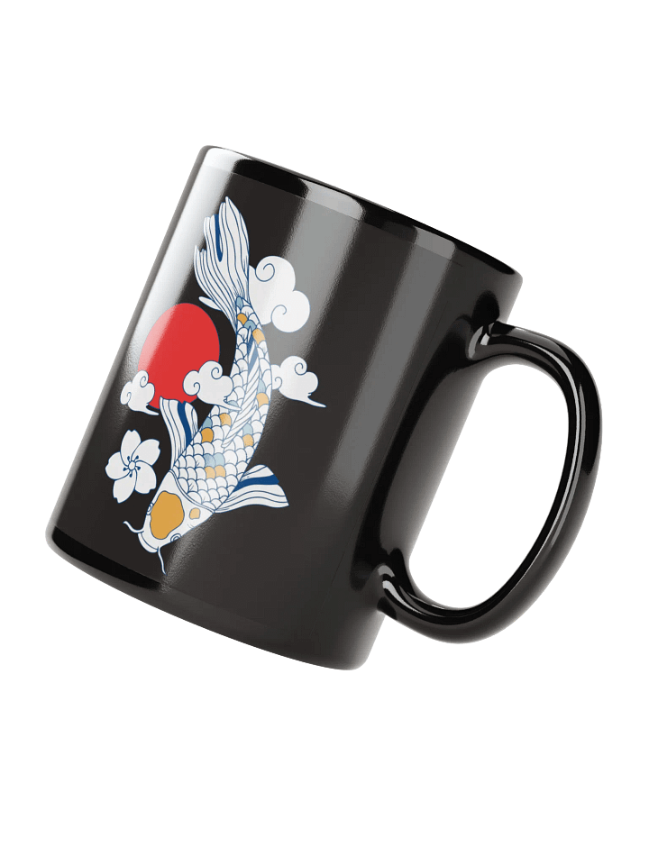 Koi Fish Black Mug product image (2)