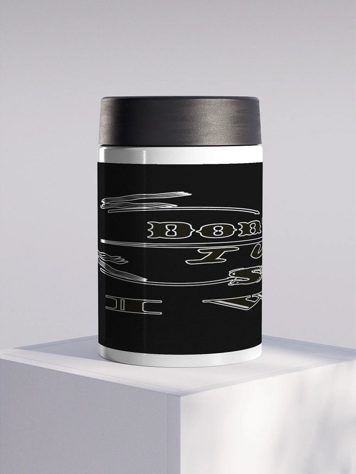 Don't Say I Wish Say I Will - Black - Stainless Steel Koozie product image (1)