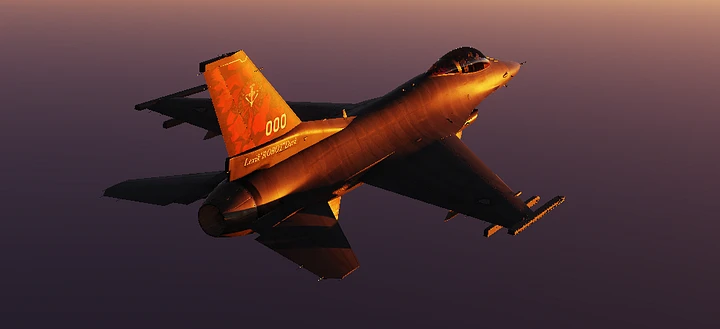 My Personal F-16CM Aesir_Tiger Livery product image (1)