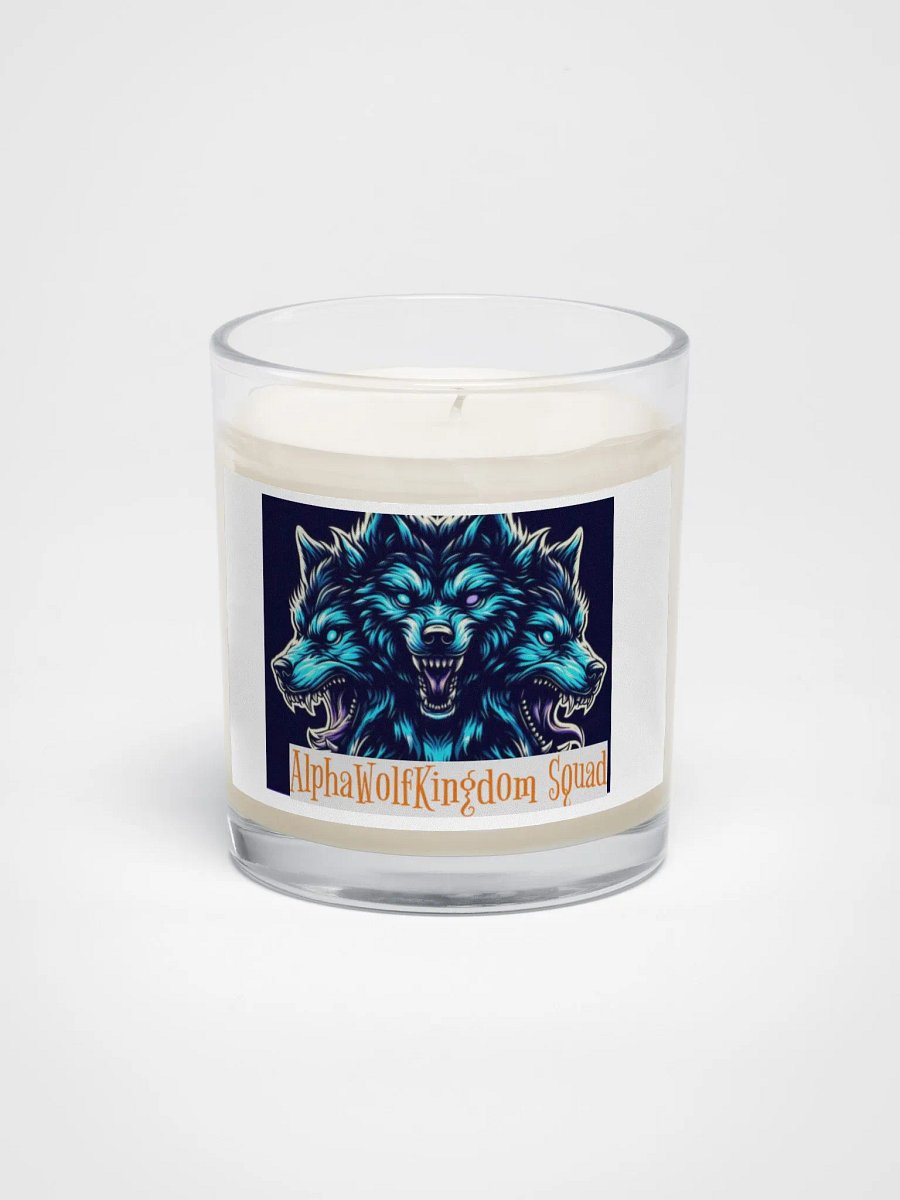 AlphaWolfKingdom Three-Headed Wolf Soy Wax Candle product image (1)