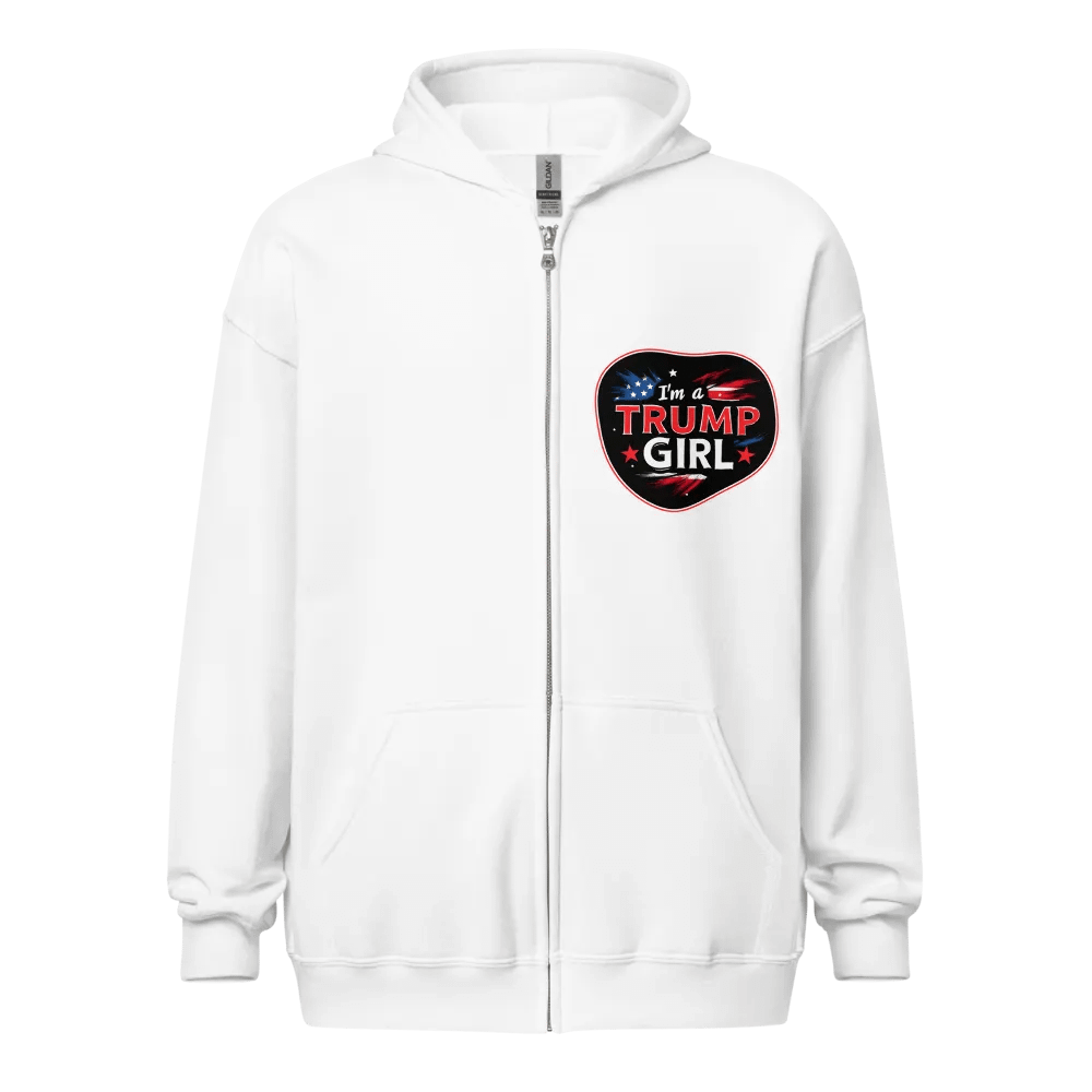 Zip Hoodie: Trump Girl product image (1)