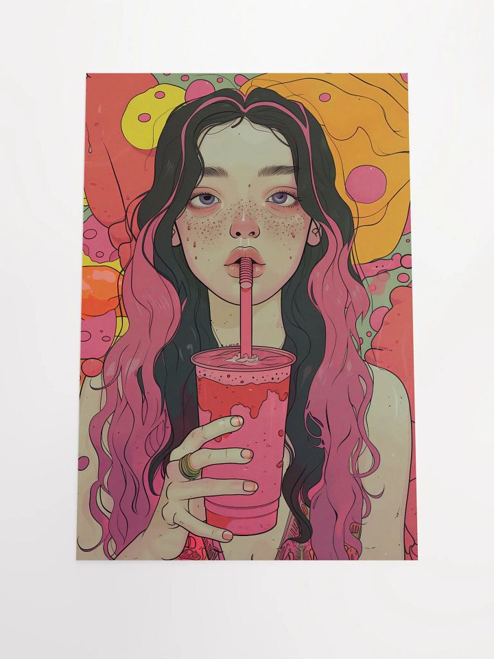 Smoothie Groove - Pop Art Poster product image (1)