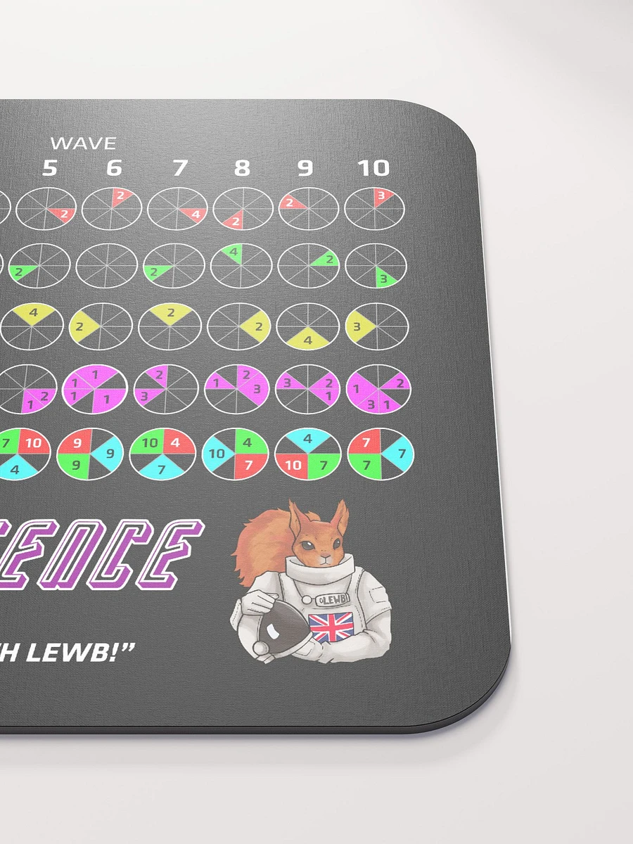 Lewb Wave Defence - Standard Mouse Pad product image (5)