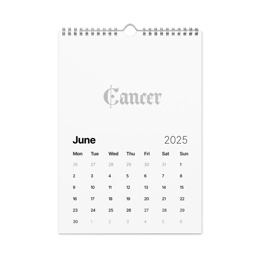 Zodiac Wall Calendar product image (8)