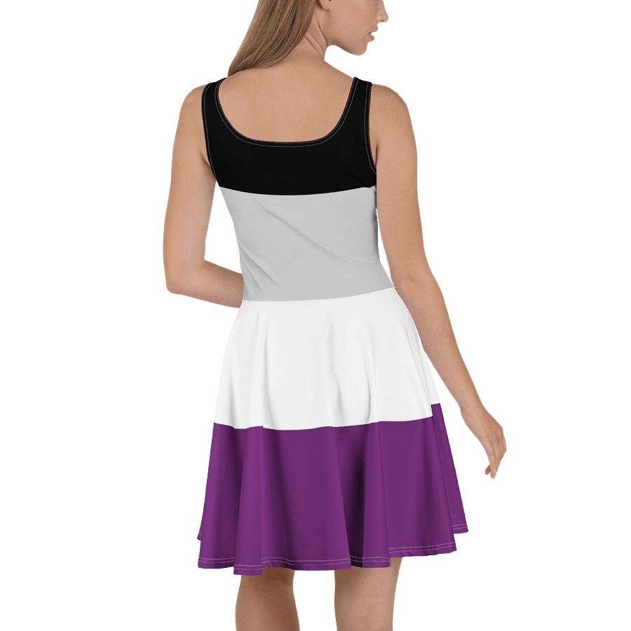 Asexual Pride Flag Skater Dress product image (4)