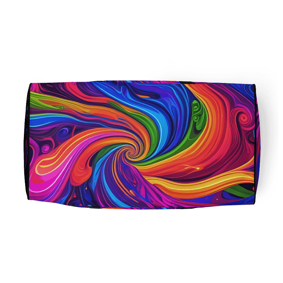 Vibrant Swirl All-Over Duffle Bag product image (5)