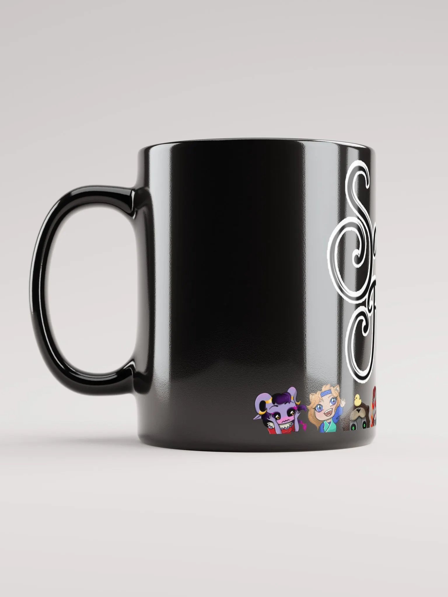 Sacred Flame Character Mug Black product image (2)