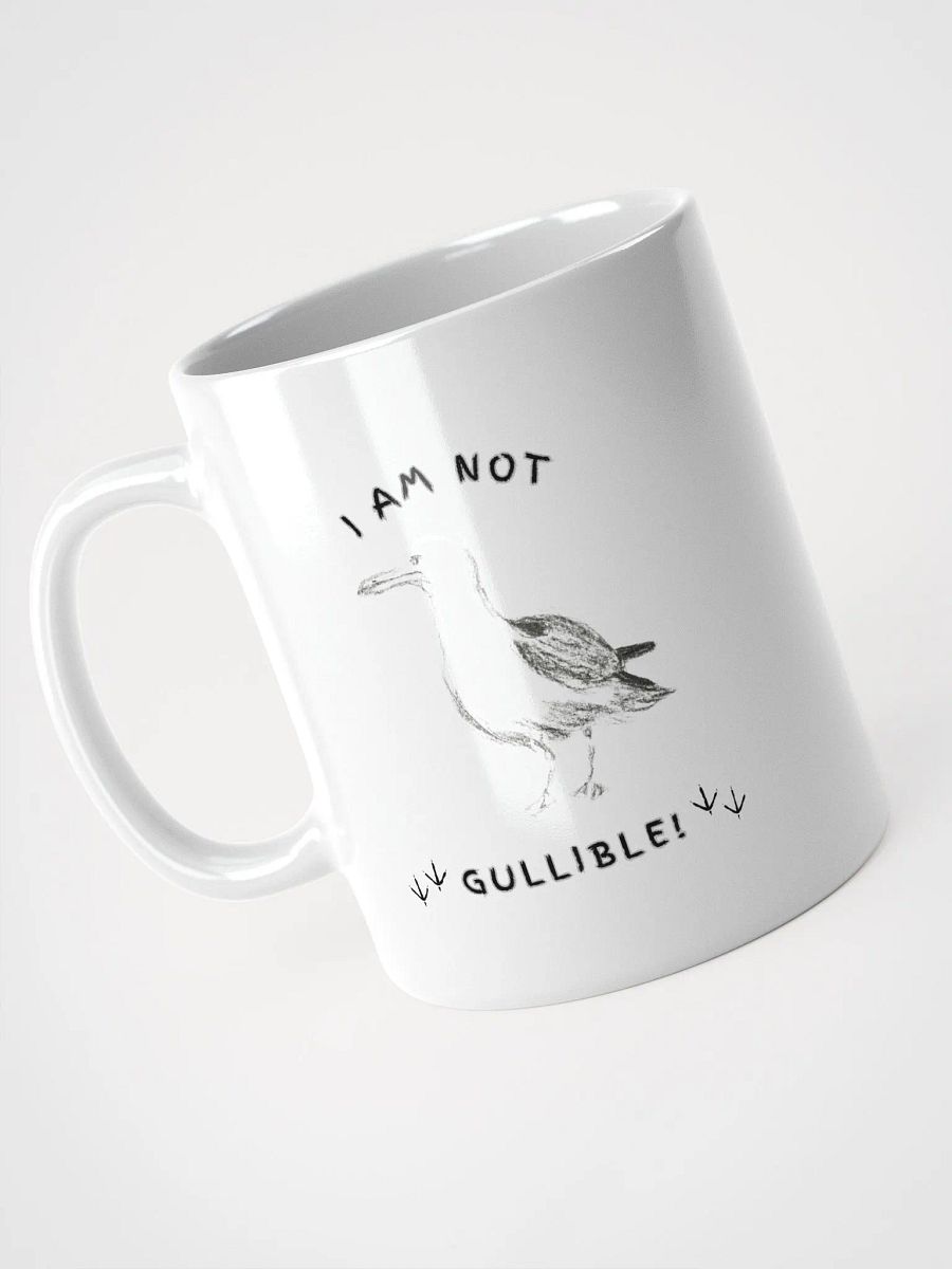 I am not Gullible! Glossy White Mug product image (6)