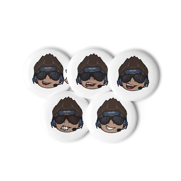 DarkSky Emojis Pin Button Set 1 product image (2)