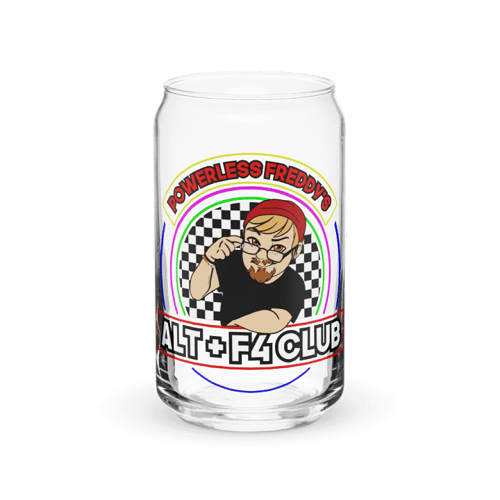 ALT + F4 Club Can-Shaped Glass product image (2)