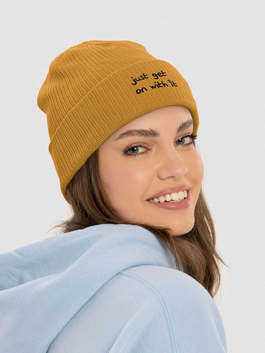 'Just Get On With It' Beanie Hat product image (7)