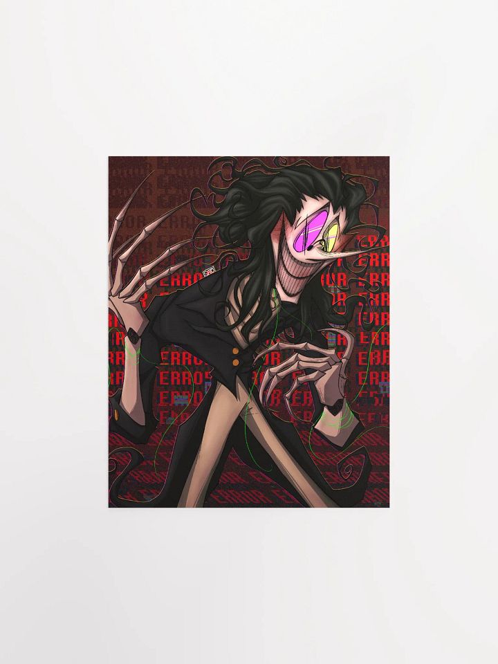 Corrupted Spamton Art Print product image (1)