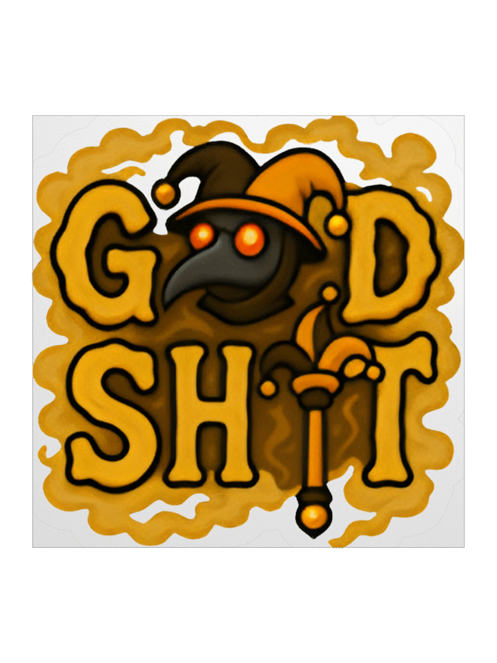 Plague Jester "Good Shit" Kiss Cut Stickers product image (2)