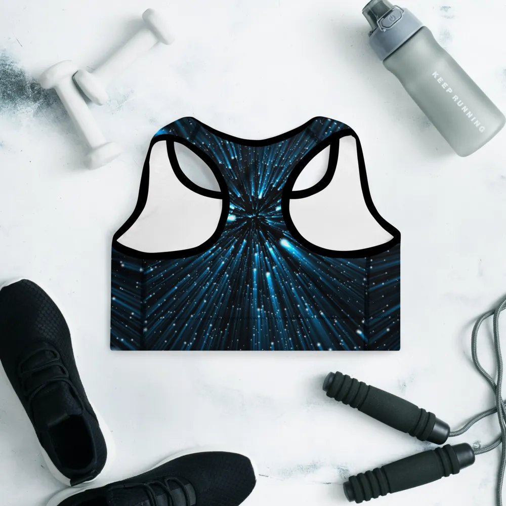 Hyperspace Journey Padded Sports Bra product image (8)