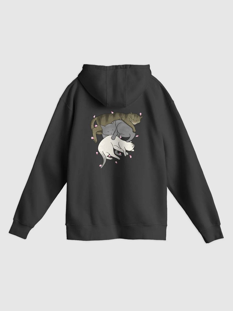 Soph's Black Hoodie with Cats product image (2)