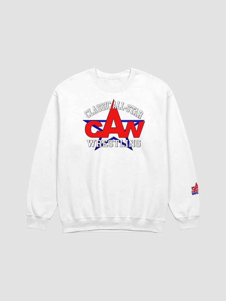 Classic All-Star Wrestling Crewneck - White product image (1)