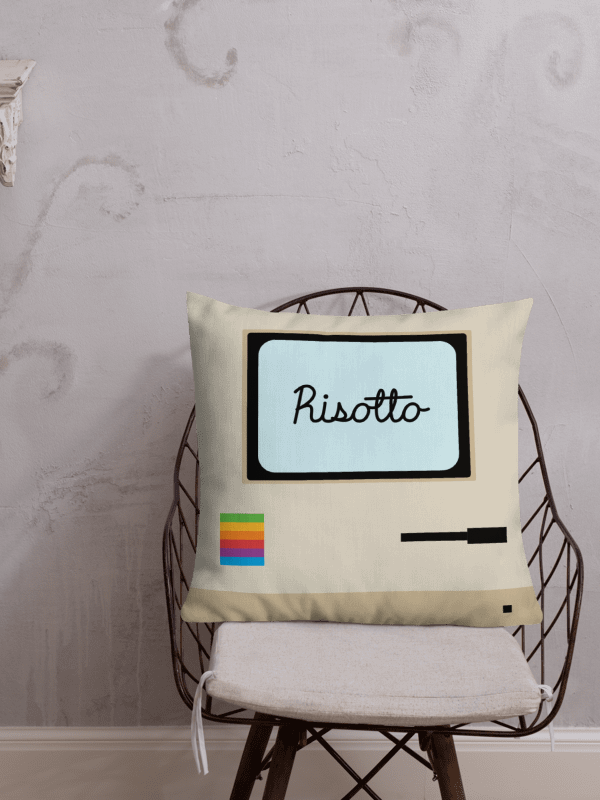 Risotto Retro Computer Pillow product image (6)
