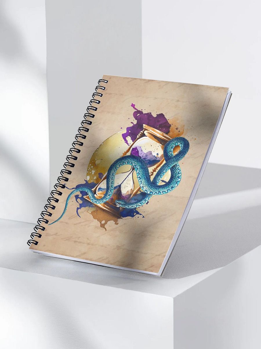 Serpent of Time Snake Notebook product image (4)
