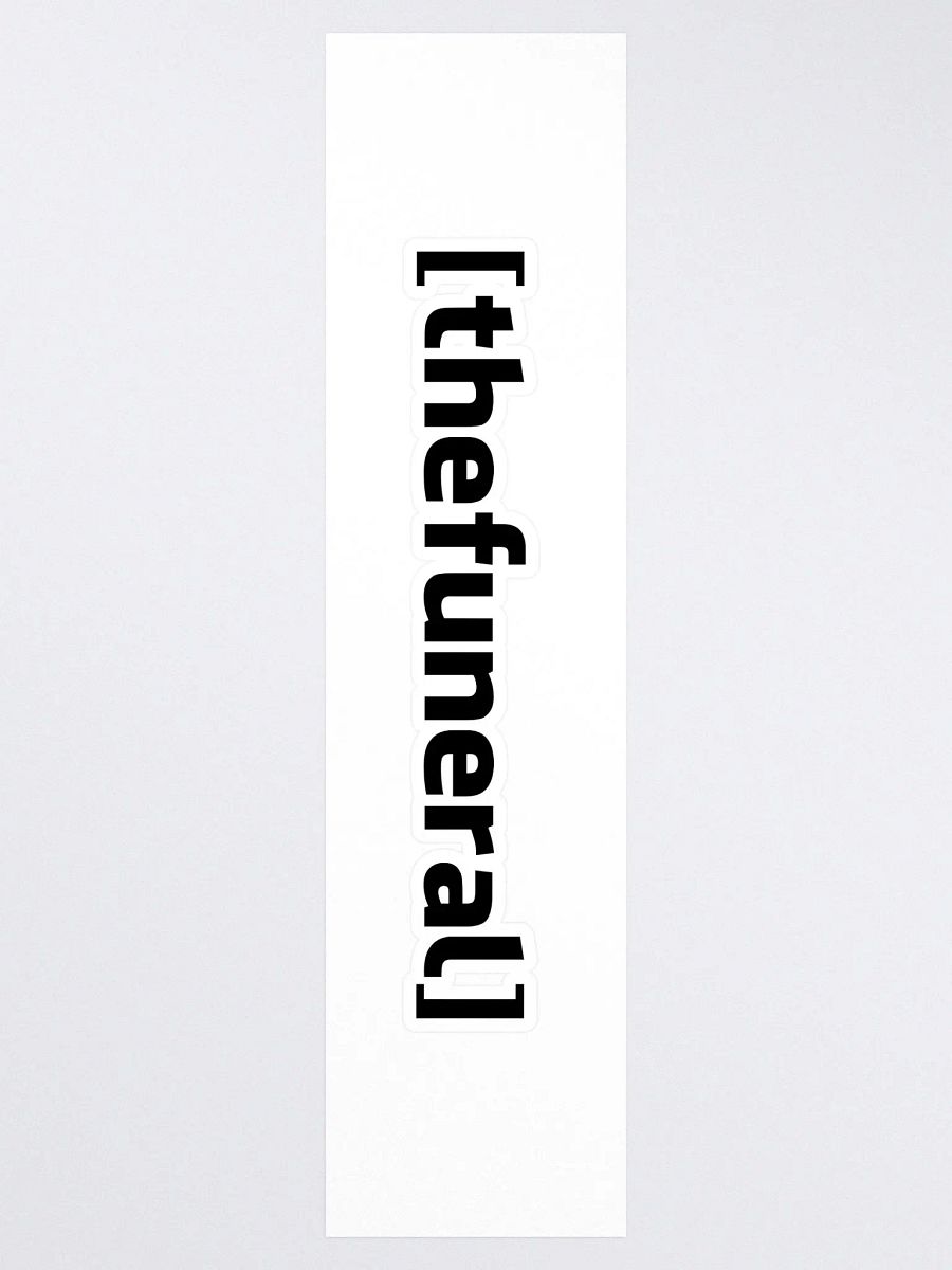 The Funeral Sticker product image (3)