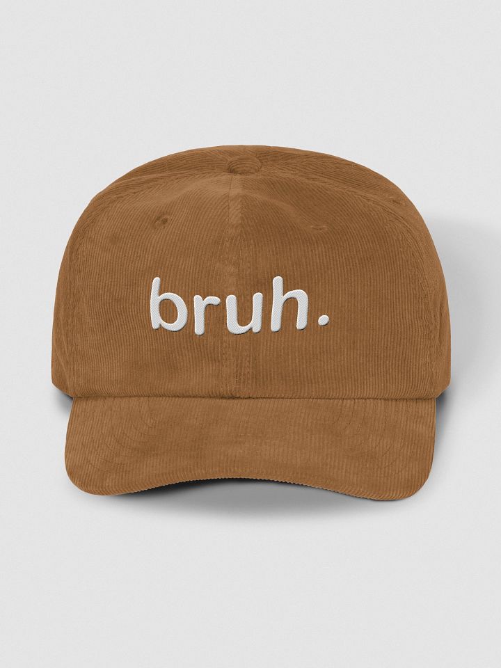 bruh. Corduroy Hat product image (1)