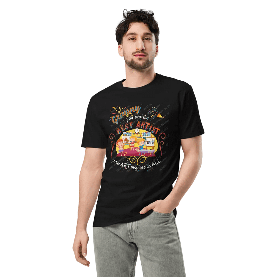 T shirt grandma depicting ‘Granny’you are the best Artist” you inspires  us all. product image (3)