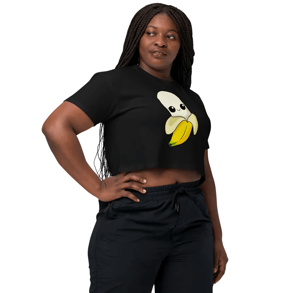 Peel Me Up Banana Women's Crop Top product image (9)