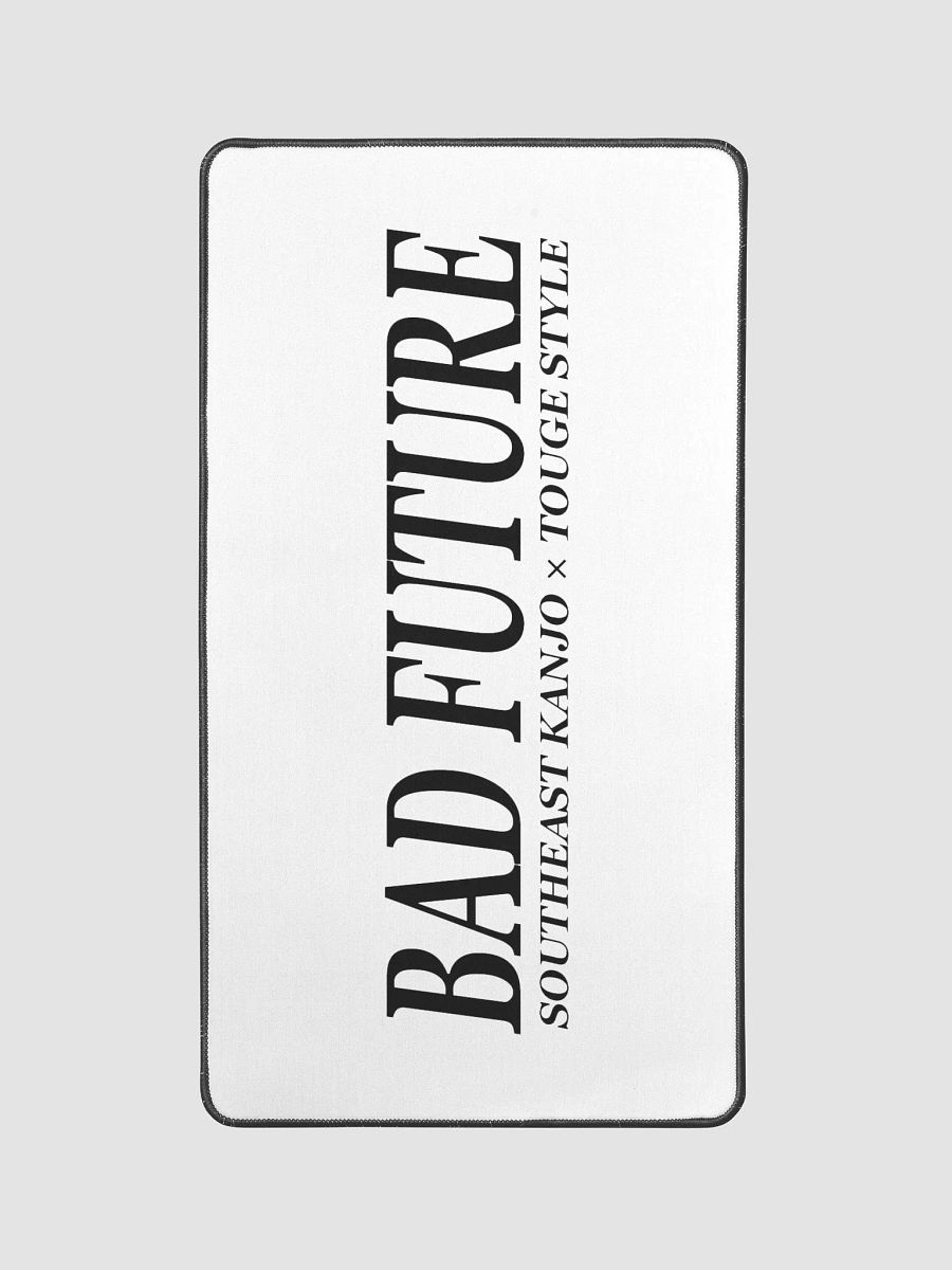 BADFUTURE WHITE DESK PAD product image (1)