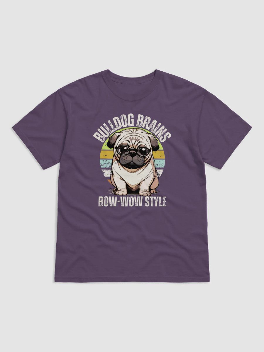 Good Vibes Pug Sunglasses T-Shirt product image (4)