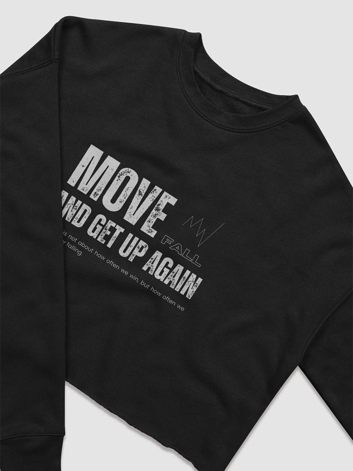 Battle Evening Women's Fleece Crop Sweatshirt product image (2)