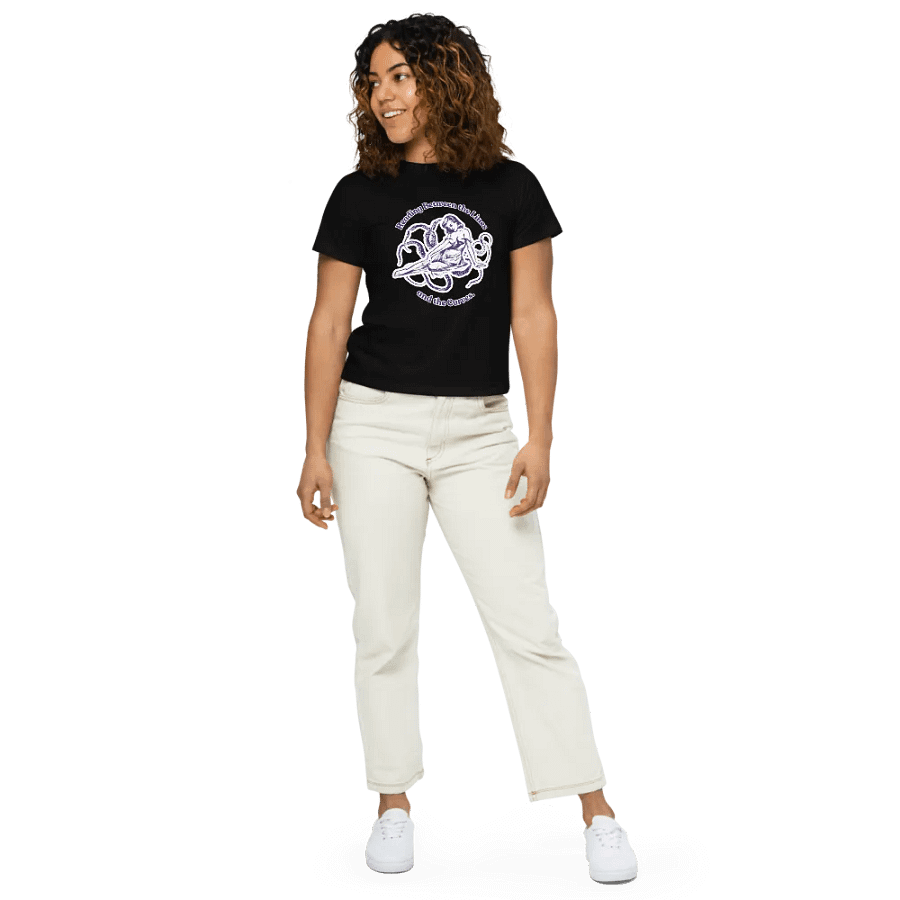 Reading Between the Lines and the Curves Tee product image (3)