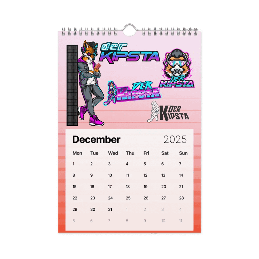 Der Kipsta Official 2025 Calendar product image (4)