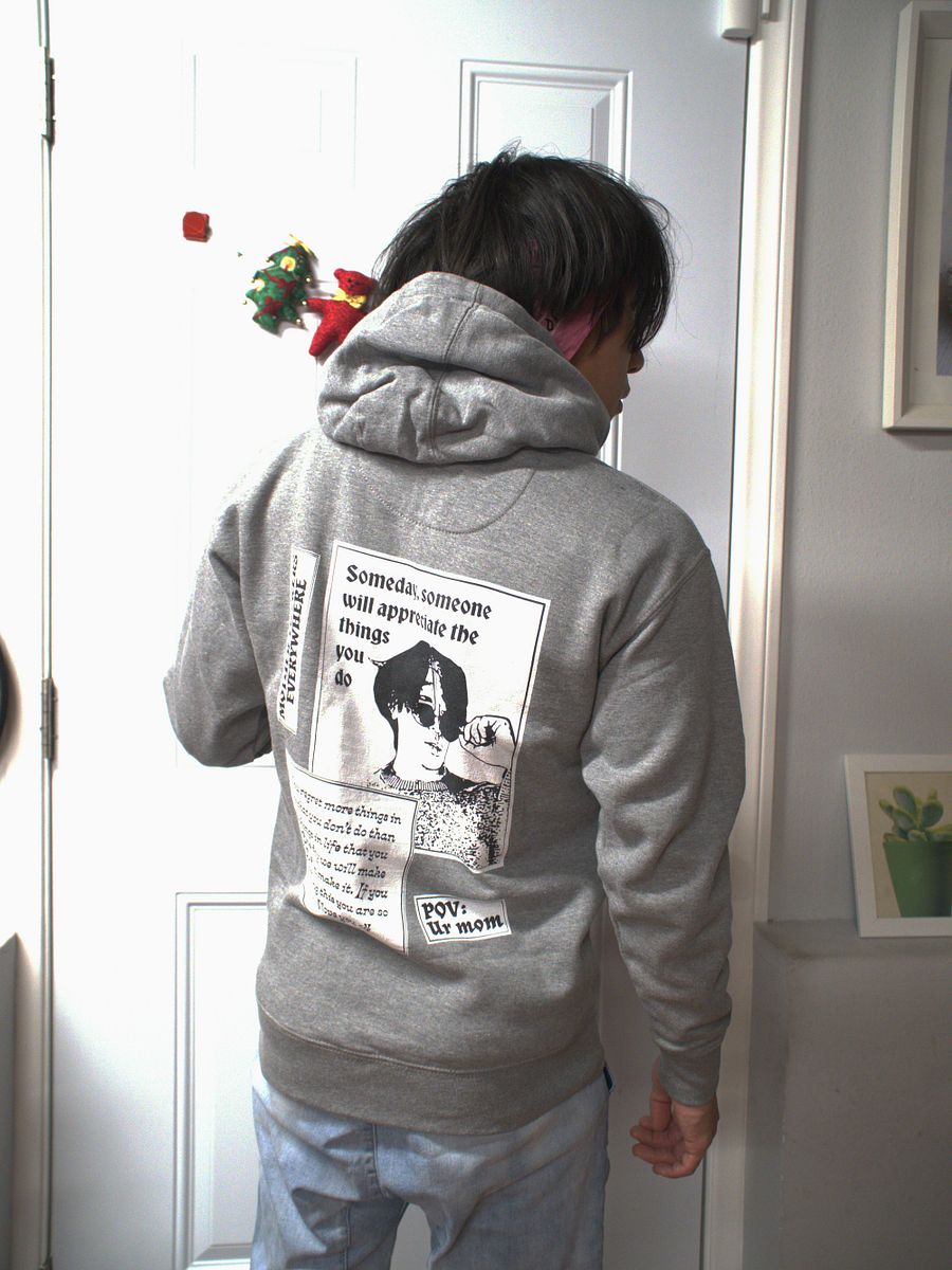Gray Gummy Bear Hoodie product image (4)