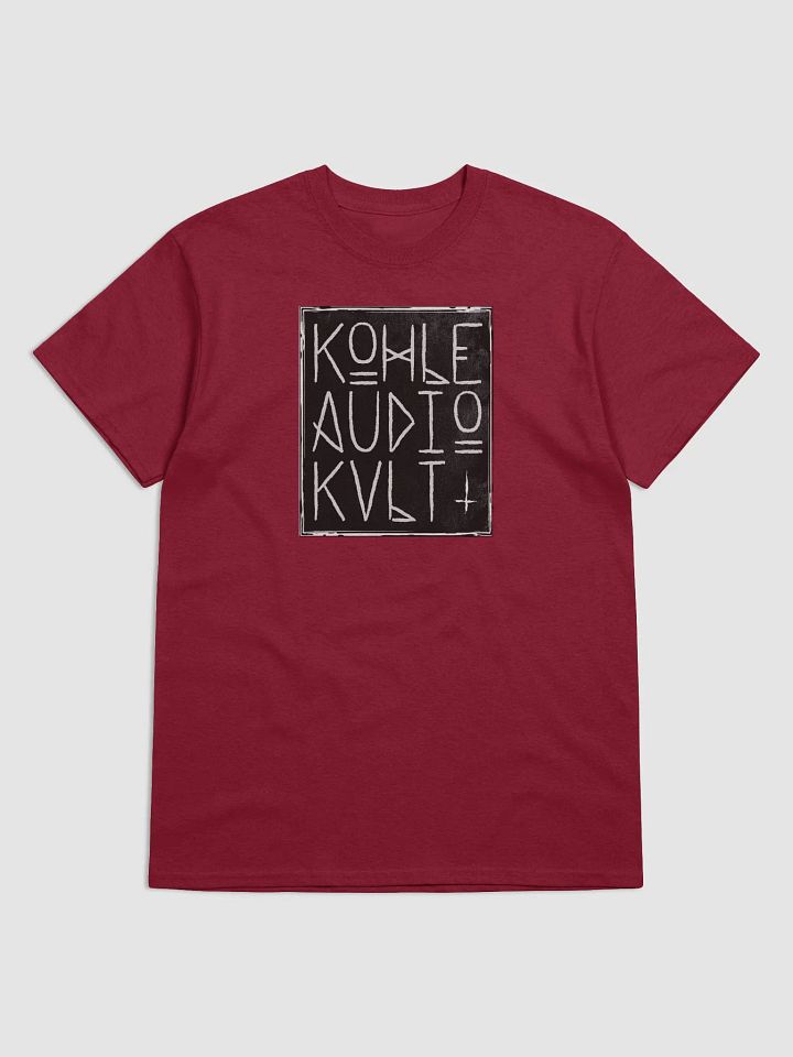 Kohle Audio Kult Logo Shirt Bloodred product image (1)
