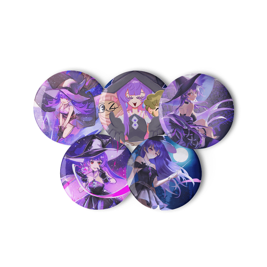 Shirobeats Button Set product image (2)