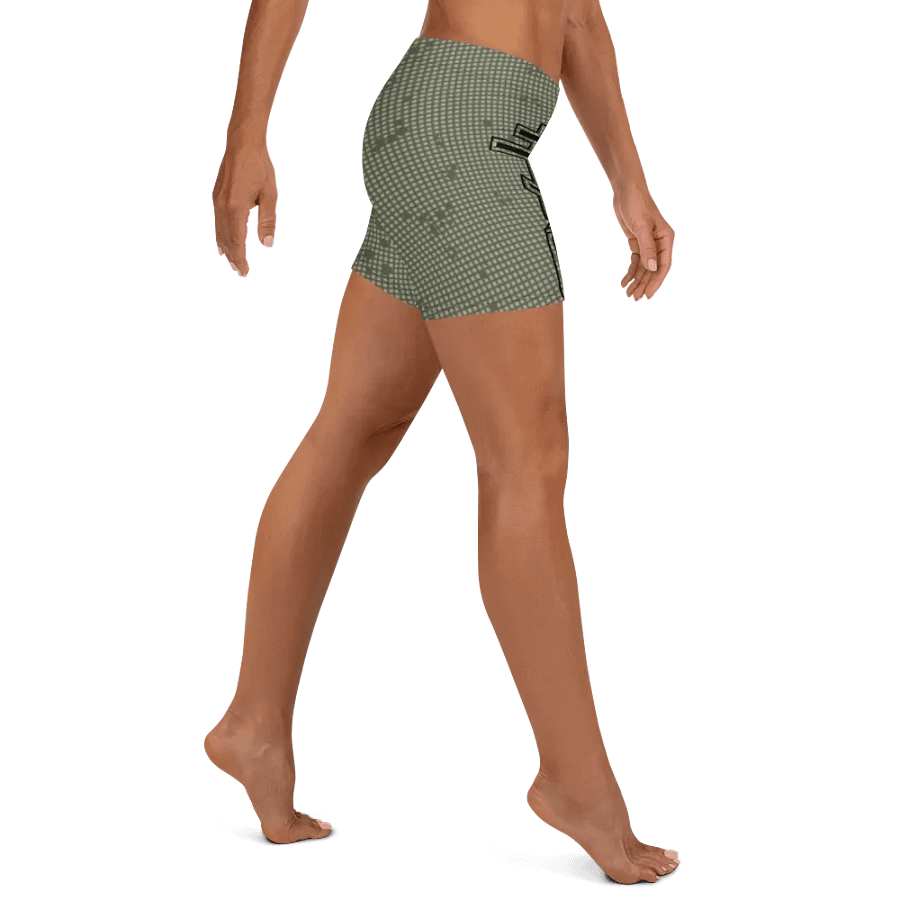 Faithful Camo: Proverb 3:25 Compression Shorts - Desert Night Camo product image (6)
